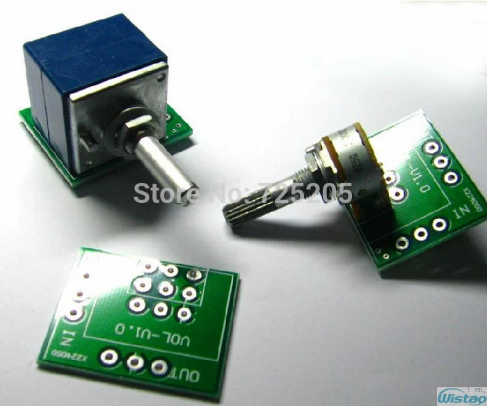 

Double shielded Potentiometer PCB for ALPS 27 and 16 Type 100K 50K 10K HIFI DIY Free Shipping