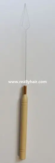 

Free shipping 50pcs/pack Quality nano hair extension tool/hair extension hook needle