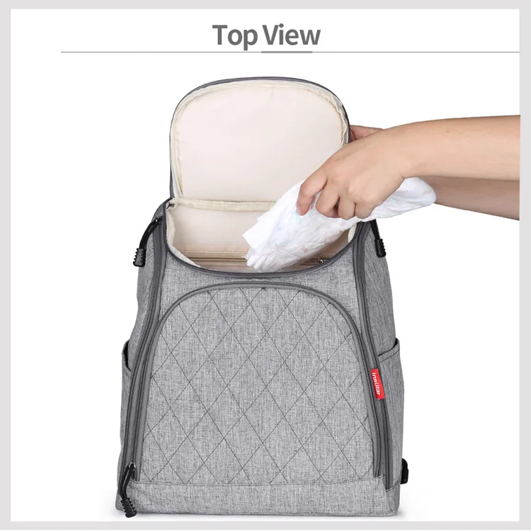 INSULAR сумка мамы сумка Детские Подгузники пеленальные сумки большой емкости для мам пеленки рюкзак Детская коляска сумка