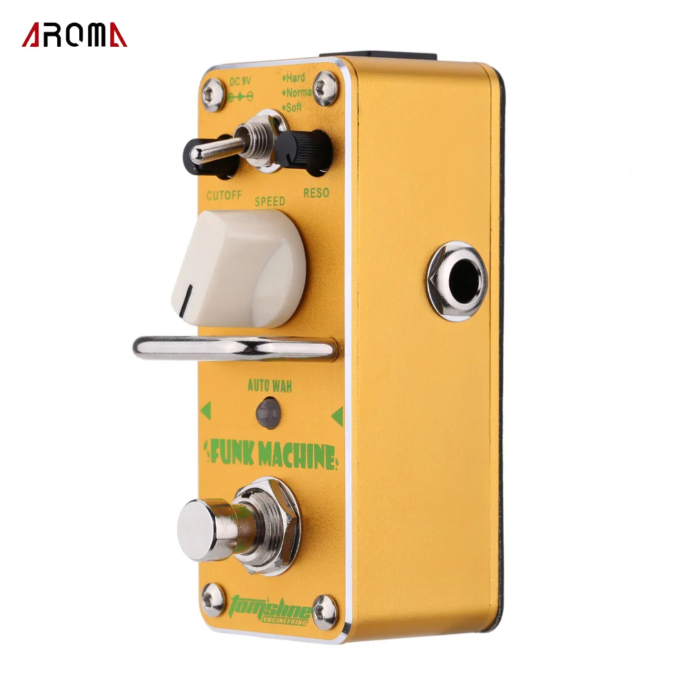 AROMA AFK 3 Funk Machine Auto Wah Electric Guitar Effect Pedal Mini