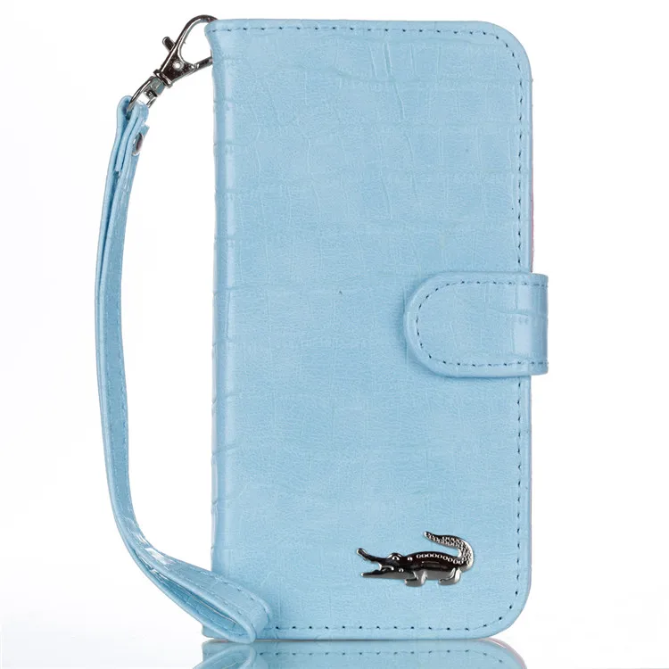 iphone 8 crocodile pattern flip case (7)