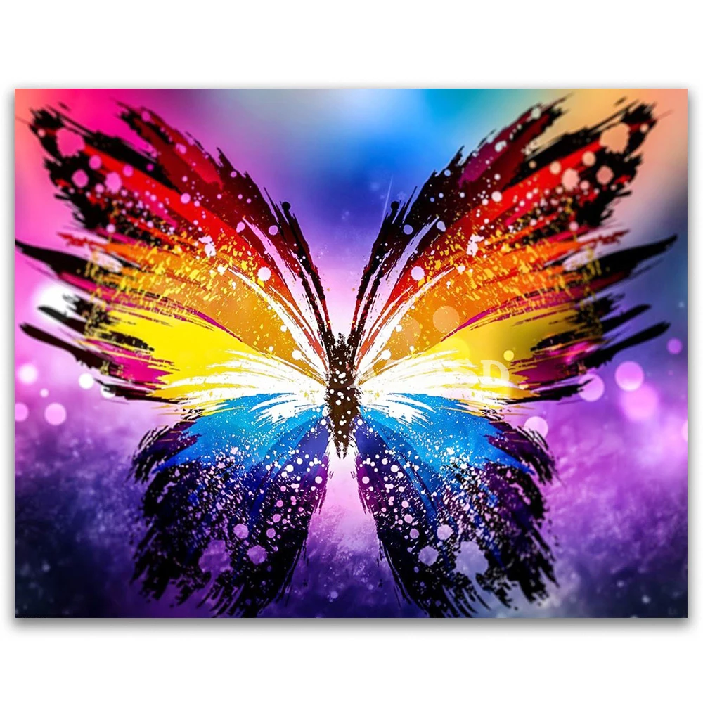 AZQSD-5D-Diamond-Painting-Butterfly-Full-Diamond-Embroidery-with-Crystal-Landscape-Picture-of-Rhinestone-DIY-Decor