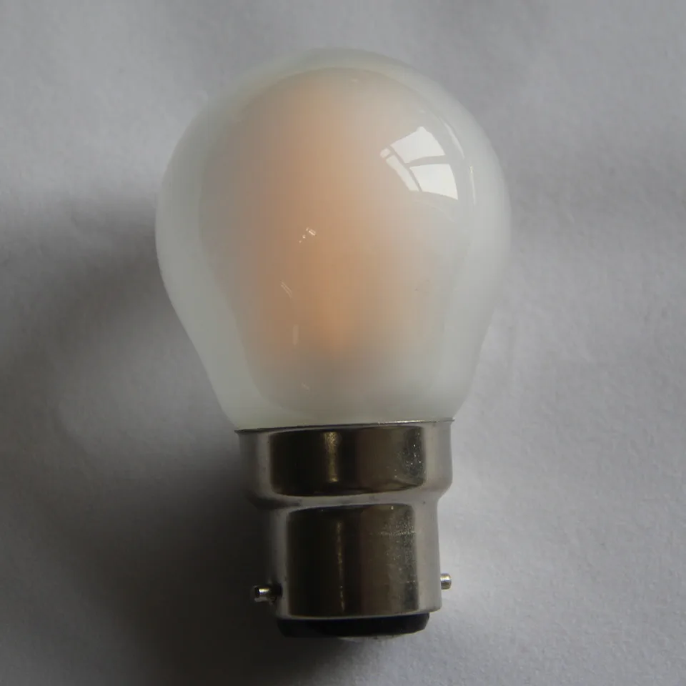 10 шт. G45 E12 E14 E26 E27 B22 матовый Светодиодный светильник накаливания 2 Вт 4 Вт с регулируемой яркостью теплый белый 120 в 220 в 230 в 240 В в CE RoHs