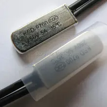 10 шт. KSD9700 нормально закрытый 35 c 35 градусов термостат Температура Термальность Управление переключатель биметаллический диск 250 V 5A