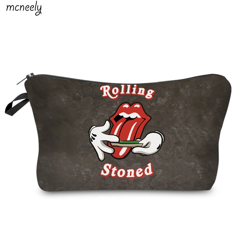 

3D Printing Popular Cosmetic Bag Travel Wash Pouch Zipper Waterproof Make Up Case Make Up Organizer Toiletry Storage