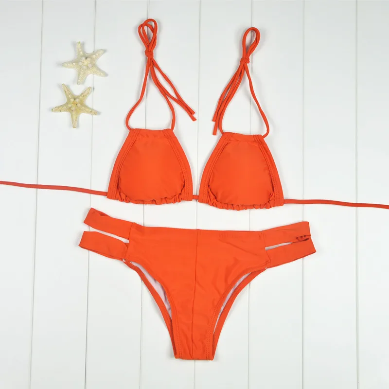 Buy 2016 New Arrival Slim Bikini Set Women Push up