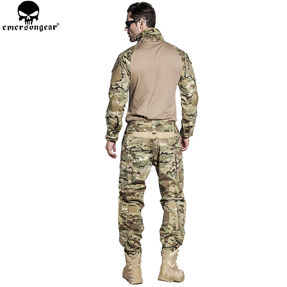 EMERSONGEAR для страйкбола одежда тренировок боевые рубашки брюки с налокотниками