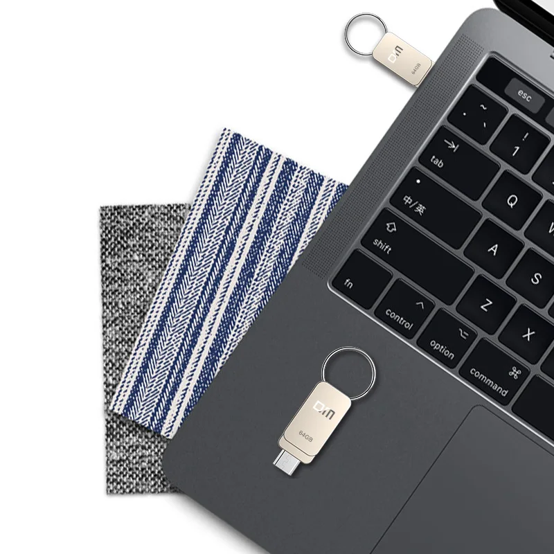  OTG USB 2.0 flash drive 64GB with dual connector for OTG smartphone and computer 32gb 16gb waterpro