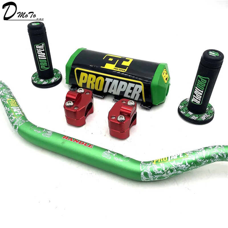 Руль для PRO Taper Pack Bar 1-1/" ручка бар колодки ручки Pit Pro Racing Dirt Pit Bike мотоцикл CNC 28,5 мм адаптер