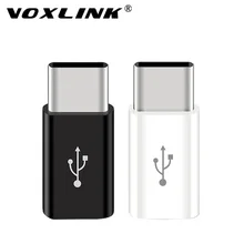 VOXLINK-adaptador macho a Micro Usb tipo c para Huawei, Macbook, Oneplus, Xiaomi, cargador de carga