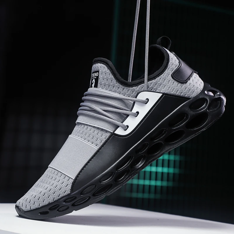 

Men Casual Shoes 2019 New Air Mesh Lace-up Men Shoes Lightweight Comfortable Breathable Walking Sneakers Tenis Feminino Zapatos