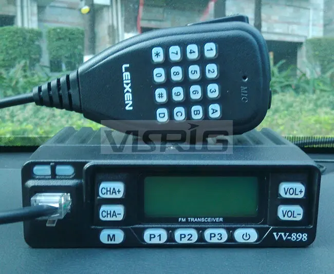 Walkie talkie10 Вт fm vhf uhf двухдиапазонный мобильный двухсторонний радио LEIXEN VV-898 лучше, чем baofeng gt-3tp markiii+ антенна+ кабель+ CD