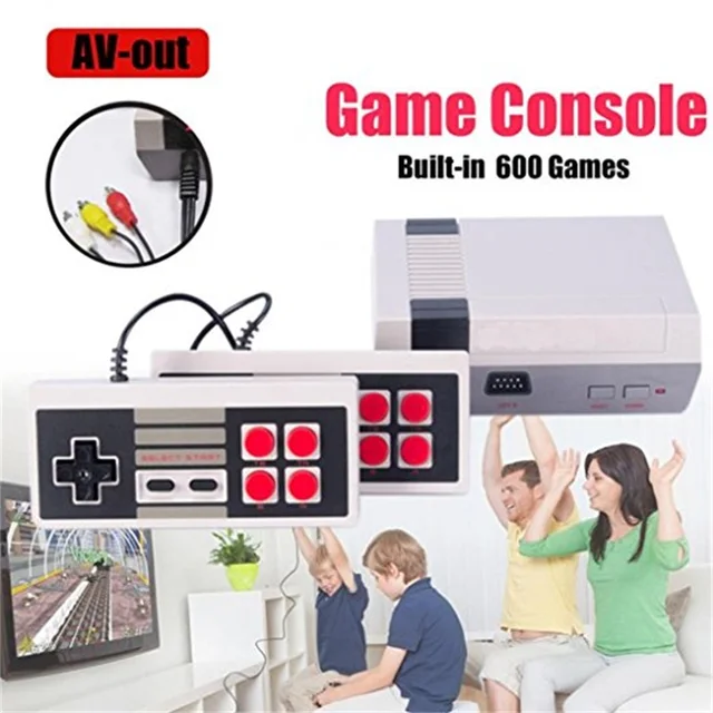 8 bit mini family tv game console new retro classic video consoles built in 500