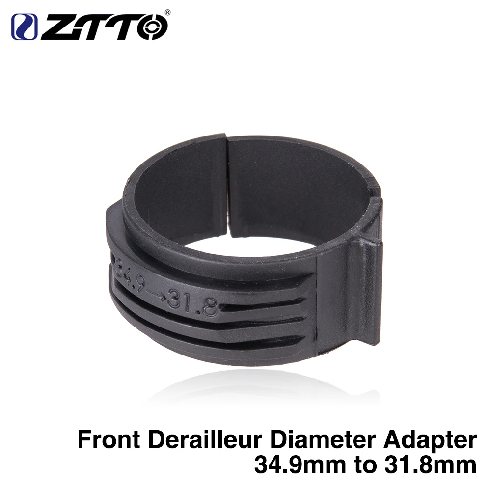 Bicycle Front Derailleur Diameter Adapter ring 34.9mm to 31.8mm Clamp