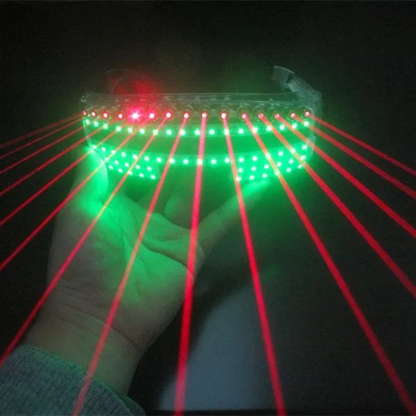

Free Shipping laser LED Glasses Dancing Party glasses Peoperties Stage Girl Magic Glasses for DJ Bar Club Super Shining