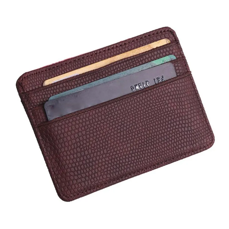 

xiniu Fashion Women Lichee Pattern Bank card holder wallet Package Coin Bag Card Holder case to protect credit cards