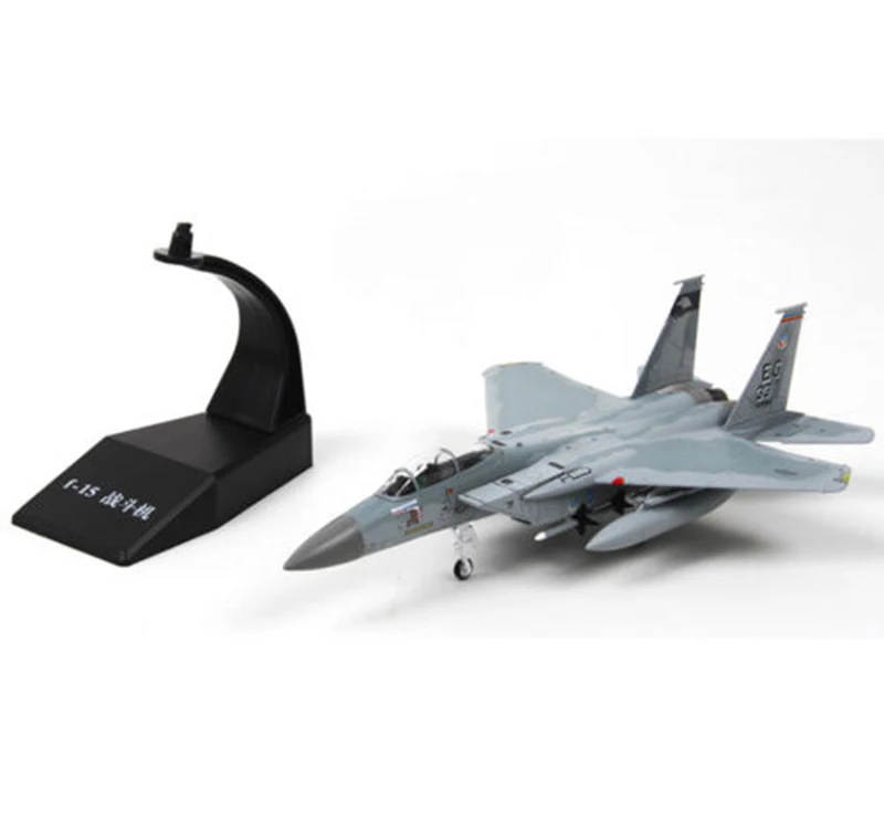 Детские игрушки, 1/100 F-15, сплав орла, литой под давлением, США, истребитель ВВС, литой под давлением, самолет, модель игрушки, подарок на год для мальчика