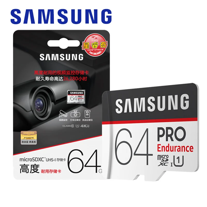 Продукт оригинальные SAMSUNG карты памяти 64 Гб PRO Endurance U1 128 Гб класс 10 Micro SD карта 32 ГБ micro SD UHS-I TF карта