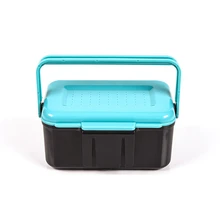 Многофункциональные земляные червь прочные портативные рыболовные коробки/Рыбная Винтажная с высокой талией снасти талии рыболовные снасти коробки рыболовные принадлежности