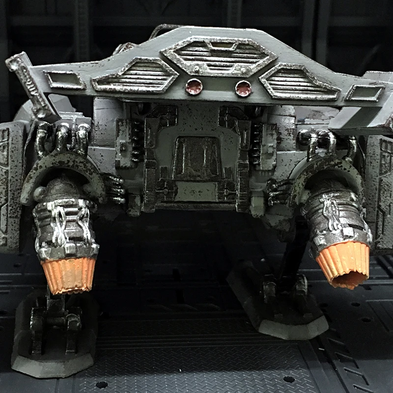 JOYTOY кислотный дождь 1:27 3D мордочка Военная двойная вилка модель алебарды блок