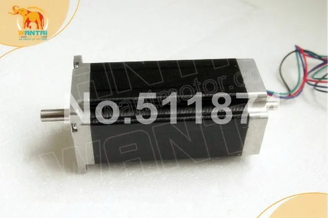 Комплект питания! CNC Wantai 3 осевой шаговый двигатель Nema 23 с двумя валами 57BYGH115 003B 425oz