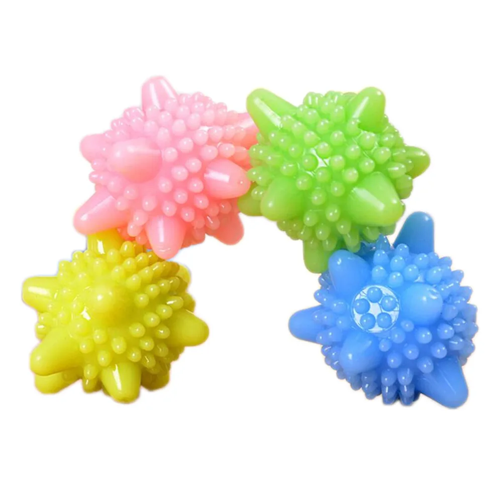 

1 Pcs Reusable Washing Machine Cleaning Remove Stains Clothes Wash Laundry Balls Sanitary Random Color