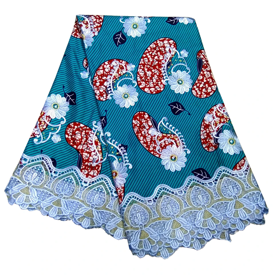 

Mitex Holland Lace Wax Print African Fabrics Kitenge/Pagnes/Tissues Africain/Chitenge/ Fabric For Dressmakings/Sewing LBLLW-70