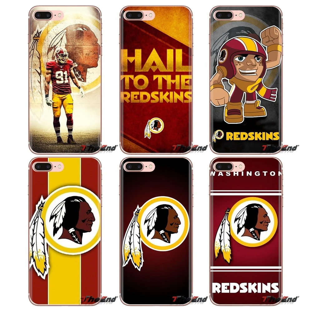Силиконовый чехол для телефона Xiaomi Redmi 4A S2 Note 3 3S 4 4X5 Plus 6 7 6A Pro Pocophone F1 Washington Redskins USA