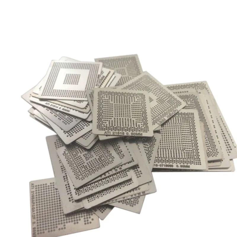

high quality for Laptop ATI Chip 41 pcs /set Bga Reballing Stencil Tample Kit