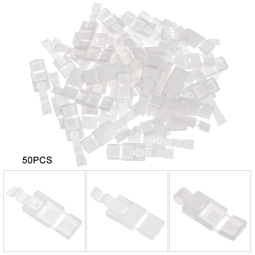 

20/50pcs Name Tag Neck Strap Work Card Holders Keys Clip Badge Lanyards Accessory Breakaway For School Office Company