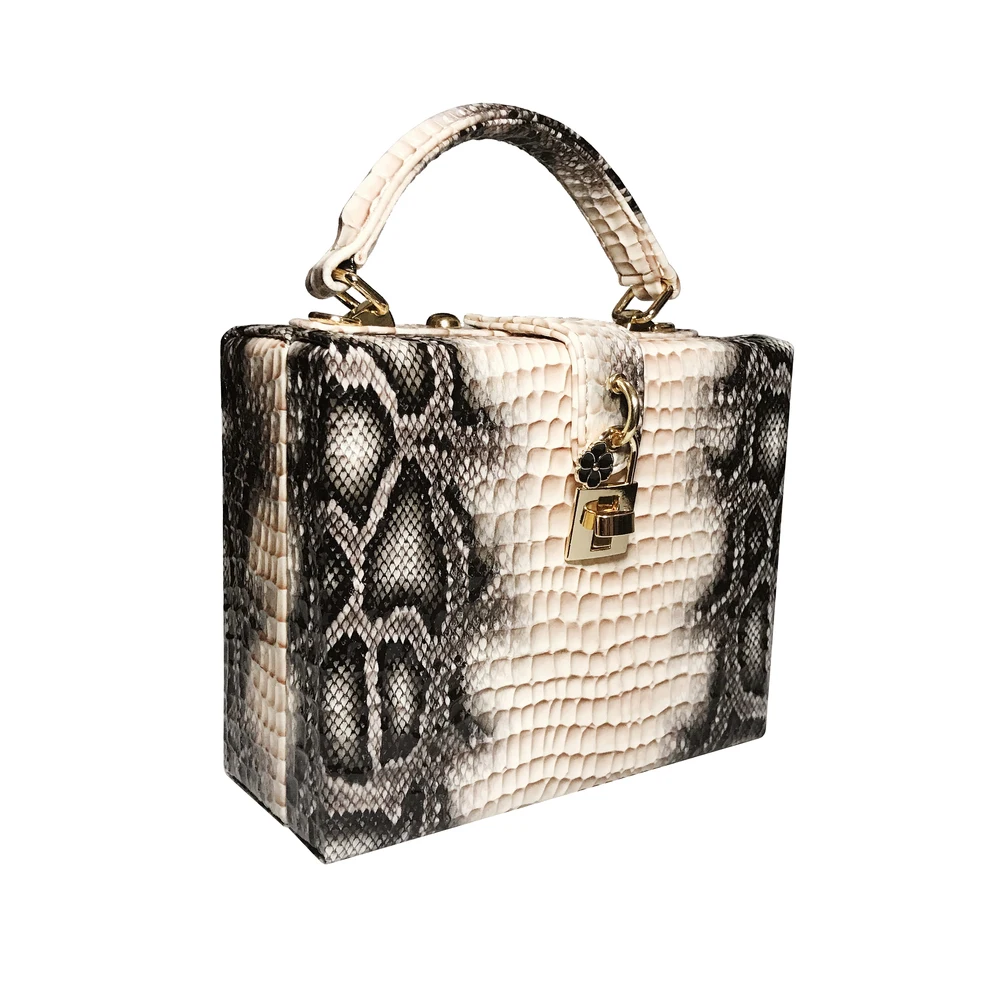 DAIWEI Новая женская модная сумка со змеиным узором стильная сумка на плечо Повседневная офисная сумка из искусственной кожи