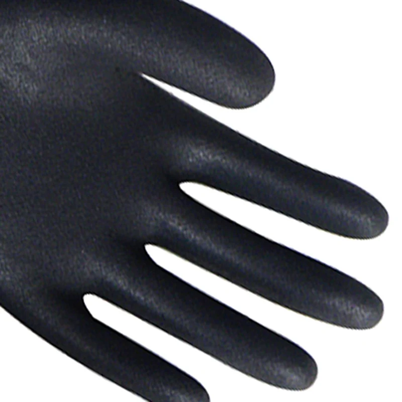 Чудо Grip4132Safety рабочие перчатки нефть гвардии длинный цилиндр доказательства Масла перчатки длинные цилиндр Водонепроницаемый намокающая нитрил