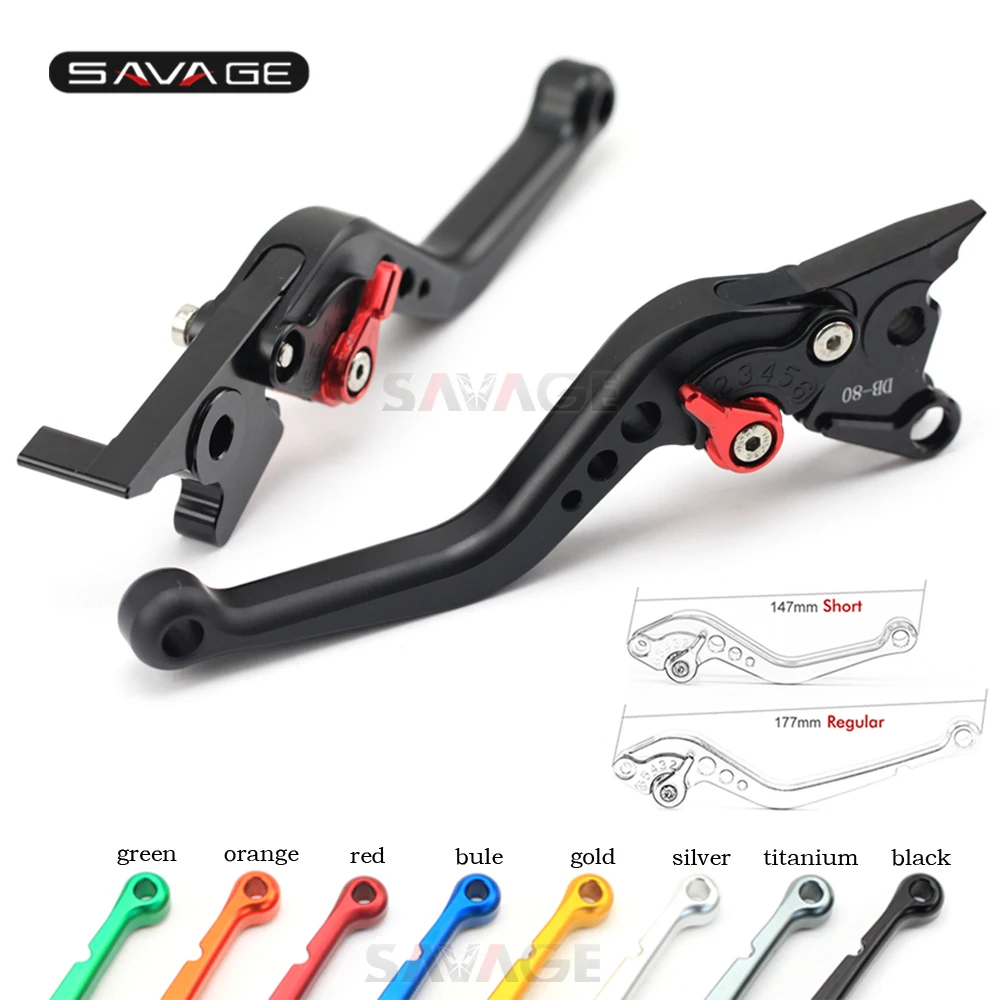 

Regular/Short Brake Clutch Lever Levers For SUZUKI GSR 400/600/750 SFV650 Gladius GW 250 Inazuma GSR400 GSR600 GSR750 GW250 CNC