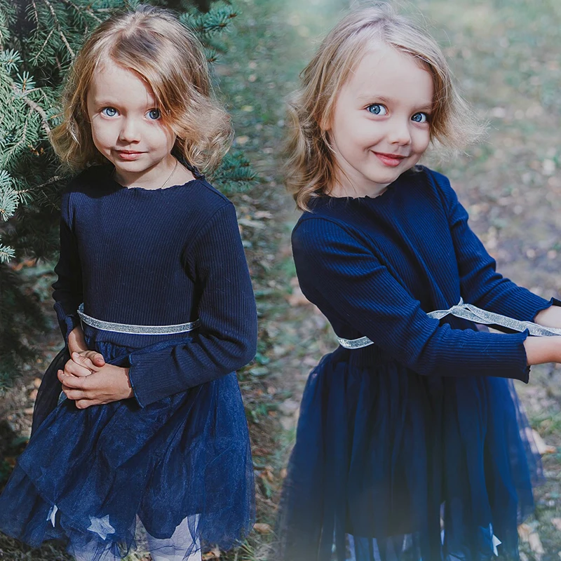 Bear Leader Girls Dress New Autumn Casual A-Line Solid Long Sleeve Wish Sashes Design for Kids Dress Pentagram Pattern Dresses Bear Leader Girls Dress New Autumn Casual A-Line Solid Long Sleeve Wish Sashes Design for Kids Dress Pentagram Pattern Dresses