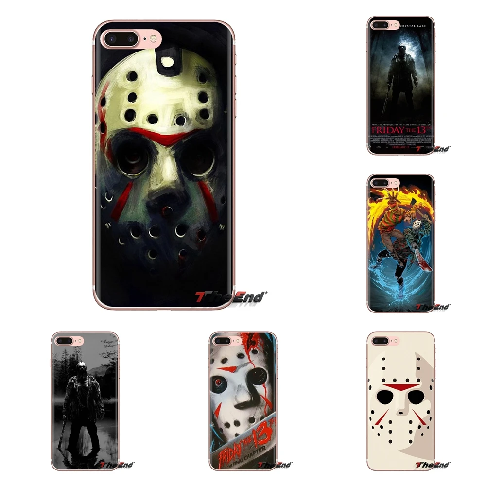 Jason Vorhees Friday the 13th маска мягкая прозрачная сумка для Samsung Galaxy A3 A5 A7 A9 A8 Star A6 Plus 2018 2015