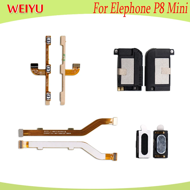 

For Elephone P8 Mini Main Flex Cable Power+Volume up/down Button FPC Wire Flex Cable for Elephone P8 Mini Loud Speaker Earpiece