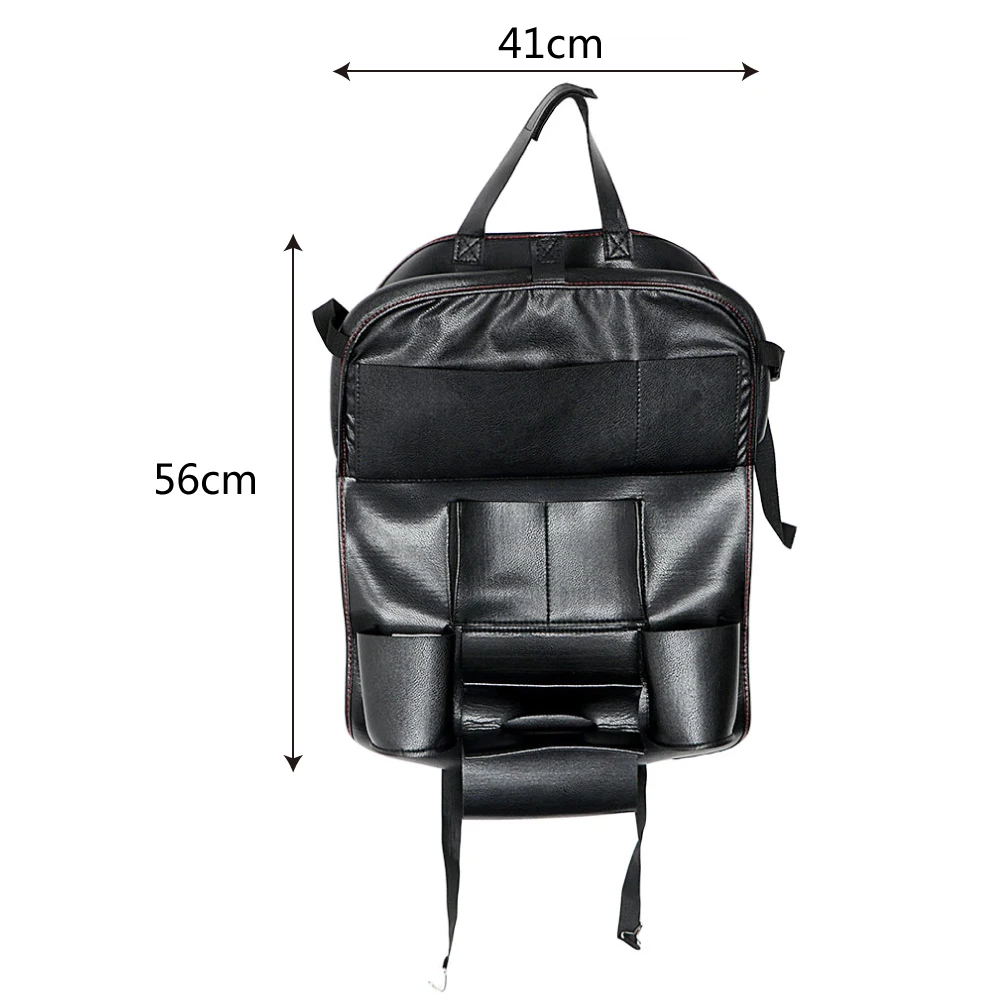 YOSOLO Car Back Seat Organizer Interior Accessories Universal Pockets Storage Bag Stowing Tidying Car-styling