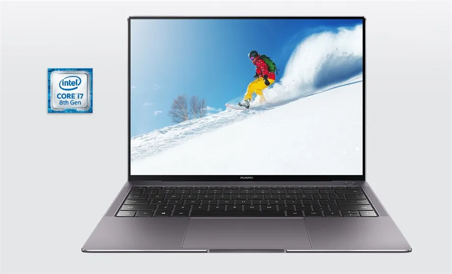 13," HUAWEI MateBook X Pro 10-point touch notebook 8 ГБ/16 ГБ Ram LPDDR3 256/512 ГБ SSD 8-поколения Intel i7/i5 cpu Подлинная windows 10