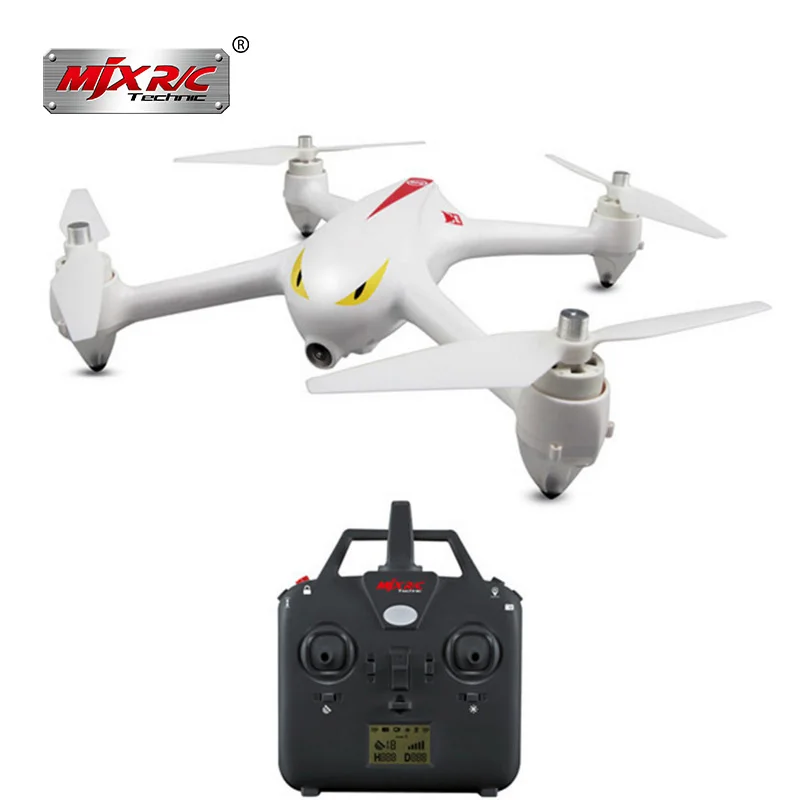 

MJX B2C Bugs 2 Brushless RC Quadcopter Monster 1080P Camera GPS Altitude Hold 2.4GHz RC Helicopter RTF For Aerial Photography