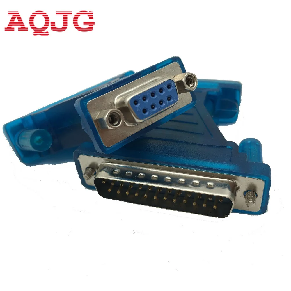 USB Com Кабель для последовательного соединения RS232 DB9 DB25 адаптер мама папа AQJG