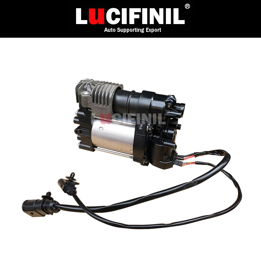 LuCIFINIL 2 шт. Передняя воздушная езда+ 1 шт. пневматическая подвеска Воздушный компрессор Пневматическая Пружина подходит Jeep Grand Cherokee 68059904AD 68204387
