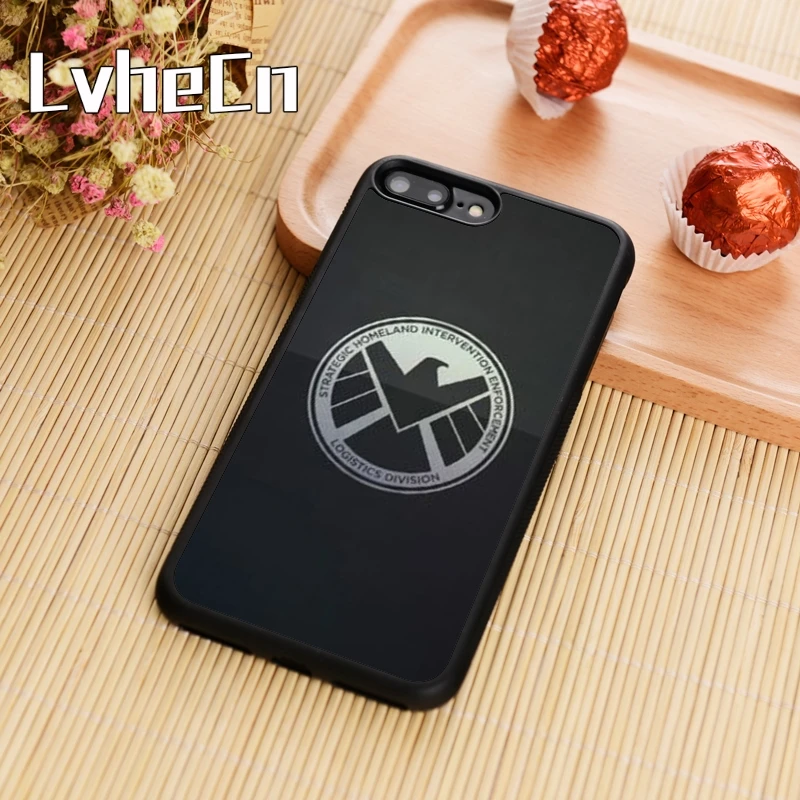 LvheCn marvel Agents of Shield Phone Case Cover For iPhone 5 6 6s 7 8 plus 11 pro X XR XS max Samsung S7 edge S8 S9 S10 |