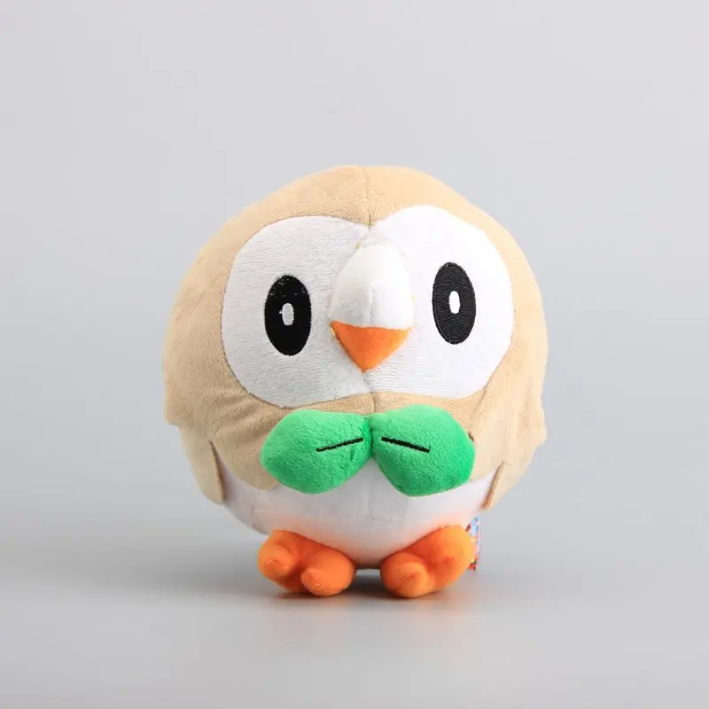 Горячая Rowlet милые плюшевые куклы чучело мягкие игрушки Детский подарок 17 см