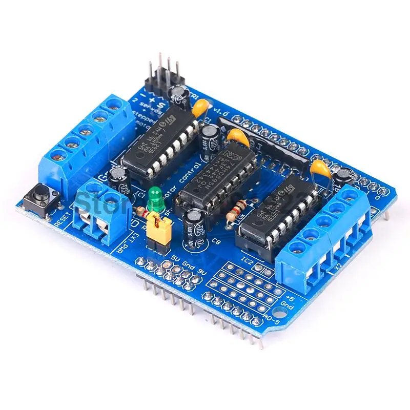 Big Discount Motor Drive Shield L293D for font b Arduino b font Duemilanove Mega UNO