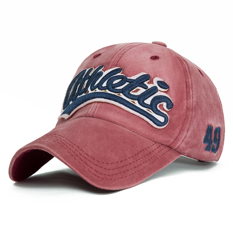 MLTBB брендовая бейсбольная кепка Женская модная хип-хоп кепка мужская Ретро мытая бейсболка s унисекс Регулируемая шапка с вышивкой - Цвет: D