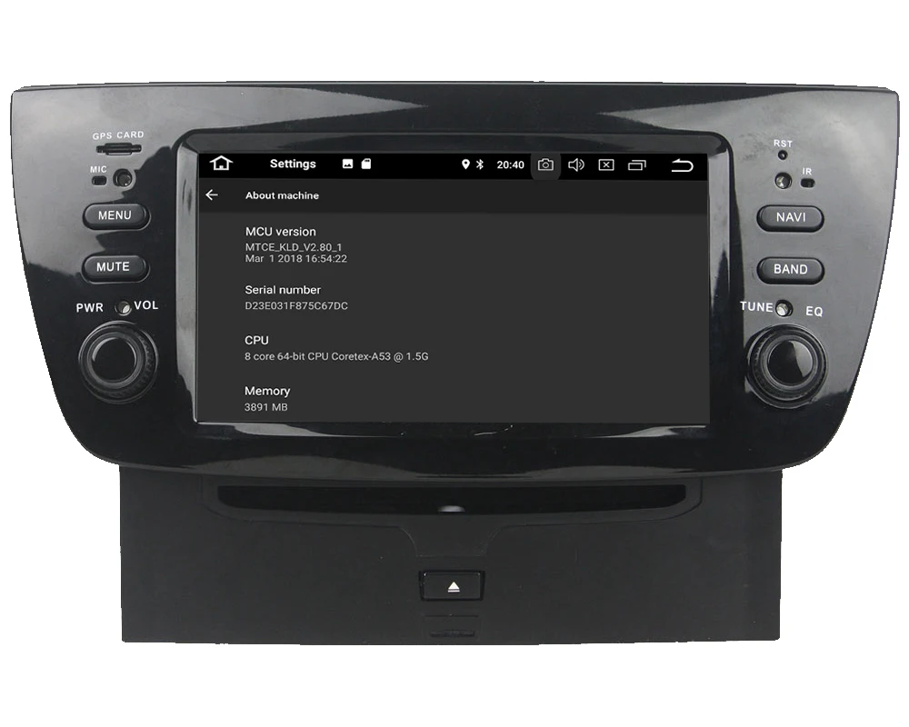 Perfect KLYDE 4G WIFI Octa Core Android 8.0 4GB RAM 32GB ROM BT Car DVD Multimedia Player Radio GPS Navigation For Fiat Doblo 2010-2014 4