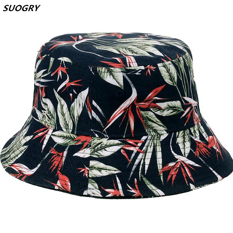 

2019 Maple leaves Bucket Hat Unisex Bob Caps Hip Hop Gorros Men women Summer Panama Cap Beach Sun Fishing boonie Hat chapeau