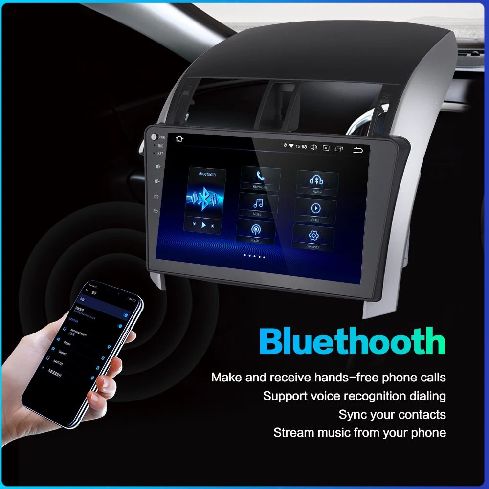 Sale Dasaita 10.2" IPS Car Android 9.0 Stereo for Toyota Corolla Radio 2007 2008 2009 2010 2011 Bluetooth GPS Navigator 2 Din MAX6 4 Sale Dasaita 10.2" IPS Car Android 9.0 Stereo for Toyota Corolla Radio 2007 2008 2009 2010 2011 Bluetooth GPS Navigator 2 Din MAX6 4