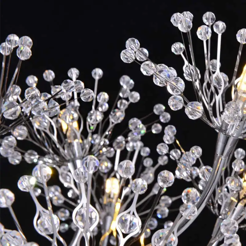  Crystal Lamp Modern Design Led Chandeliers Decor Home Lighting For Living Room Bedroom Foyer Kitche - 32860944352