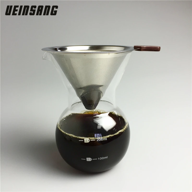 Buy 200ML Mini Glass Kettle Reusable Stainless Steel